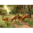 РЕПРОДУКЦИИ НА КАРТИНИ Сърни в гората (1910)